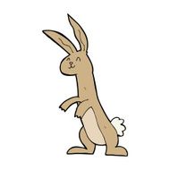 Cartoon Rabbit N209