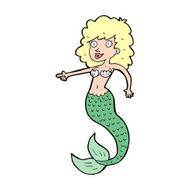 Cartoon Mermaid N95