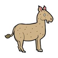 Cartoon Mule N17