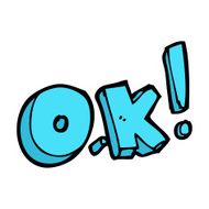 cartoon ok symbol N23
