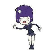 Cartoon Vampire Girl N355