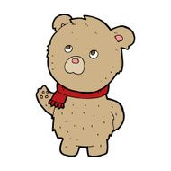 cartoon teddy bear N462