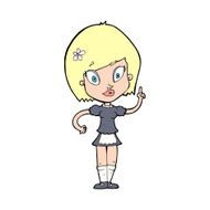 cartoon pretty maid N15
