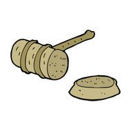 Cartoon Gavel N24