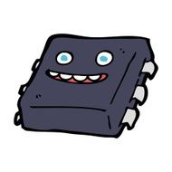 cartoon computer chip N38