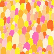 Seamless hand-drawn abstract pattern N2
