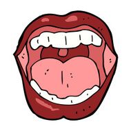 Cartoon Mouth N45
