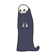 cartoon halloween ghoul N24