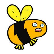 Cartoon Bee N162