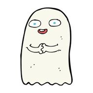 funny cartoon ghost N133