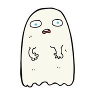 funny cartoon ghost N134