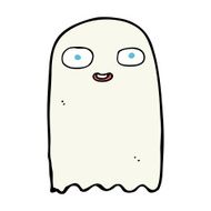 funny cartoon ghost N135