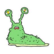 cartoon gross slug N22