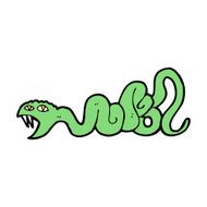 Cartoon Snake N283