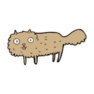 cartoon furry cat N12