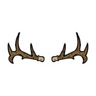 Cartoon Antlers N10