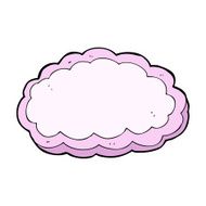 cartoon decorative cloud N62