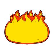 cartoon fire border N22