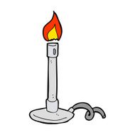 cartoon bunsen burner N17