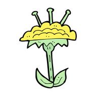 cartoon flower N626