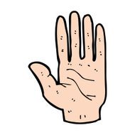 cartoon hand N24