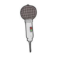 Cartoon Microphone N34