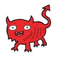cartoon little demon N40
