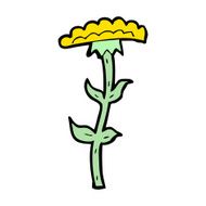 cartoon flower N628