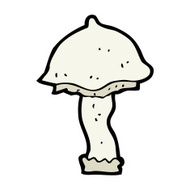 cartoon mushroom N130