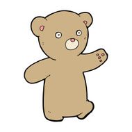 cartoon teddy bear N465