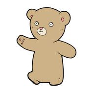 cartoon teddy bear N469