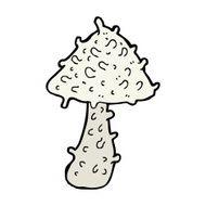 cartoon mushroom N131