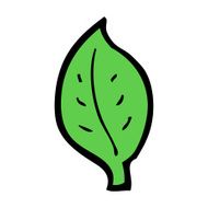Cartoon Leaf N115
