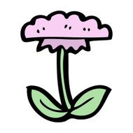 cartoon flower symbol N31