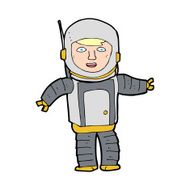 Cartoon Astronaut N189