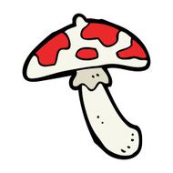 cartoon poisonous toadstool N9