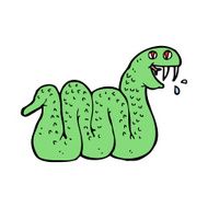 Cartoon Snake N285