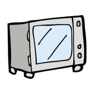 Cartoon Microwave N26