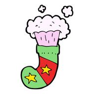 cartoon magic christmas stocking N14