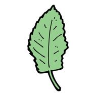 cartoon leaf symbol N73