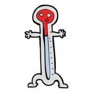 Cartoon Thermometer N30