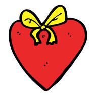 Cartoon Love Heart N43