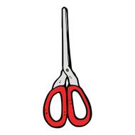 Cartoon Scissors N70