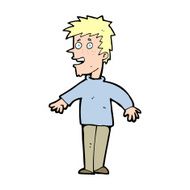 cartoon happy boy N363