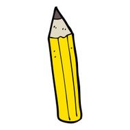 Cartoon Pencil N119