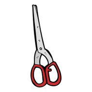 Cartoon Scissors N71
