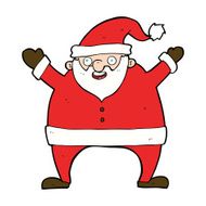Cartoon Santa Claus N474