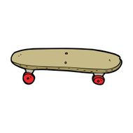 Cartoon Skateboard N107