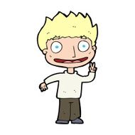 cartoon happy boy N365