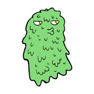 cartoon gross ghost N74